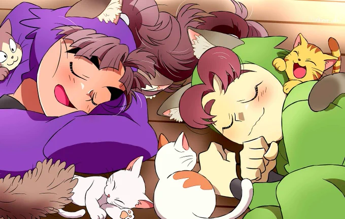 2022.02.02
にゃんにゃん過去絵🐾 