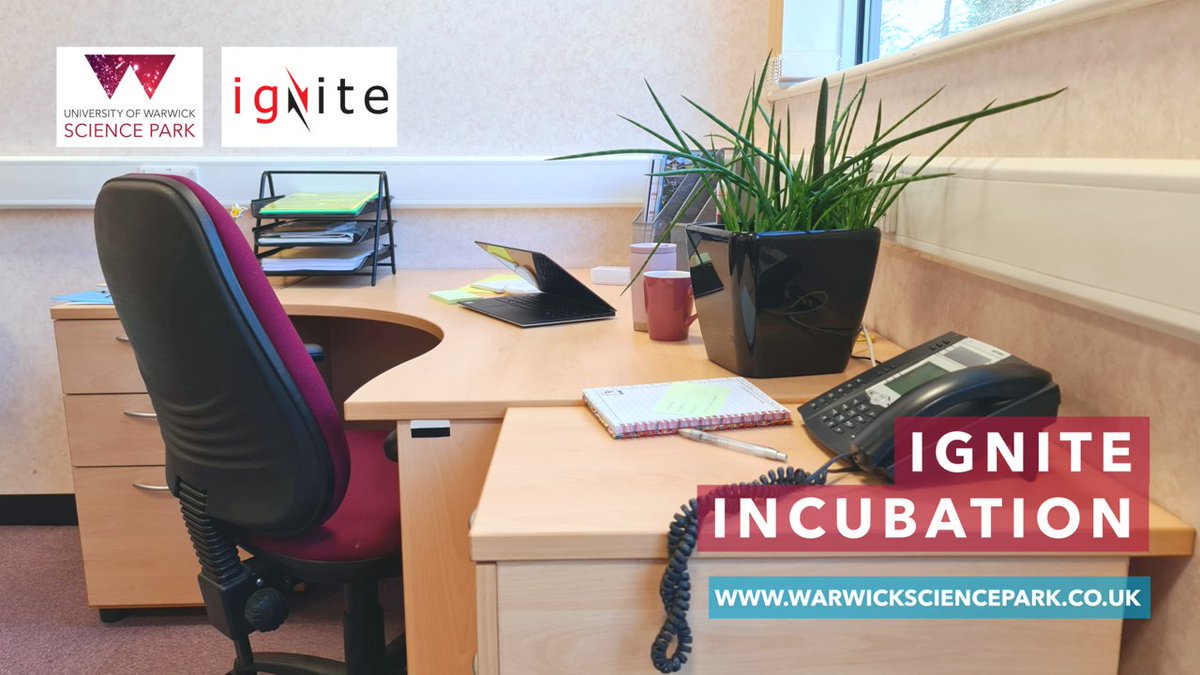 UWSP has three dedicated incubators offering #office #space at its three sites in #Binley, #Warwick &amp; in #Coventry alongside @WarwickUni, find out more on our website. @Ignite_UWSP bit.ly/2Ygg1Jh