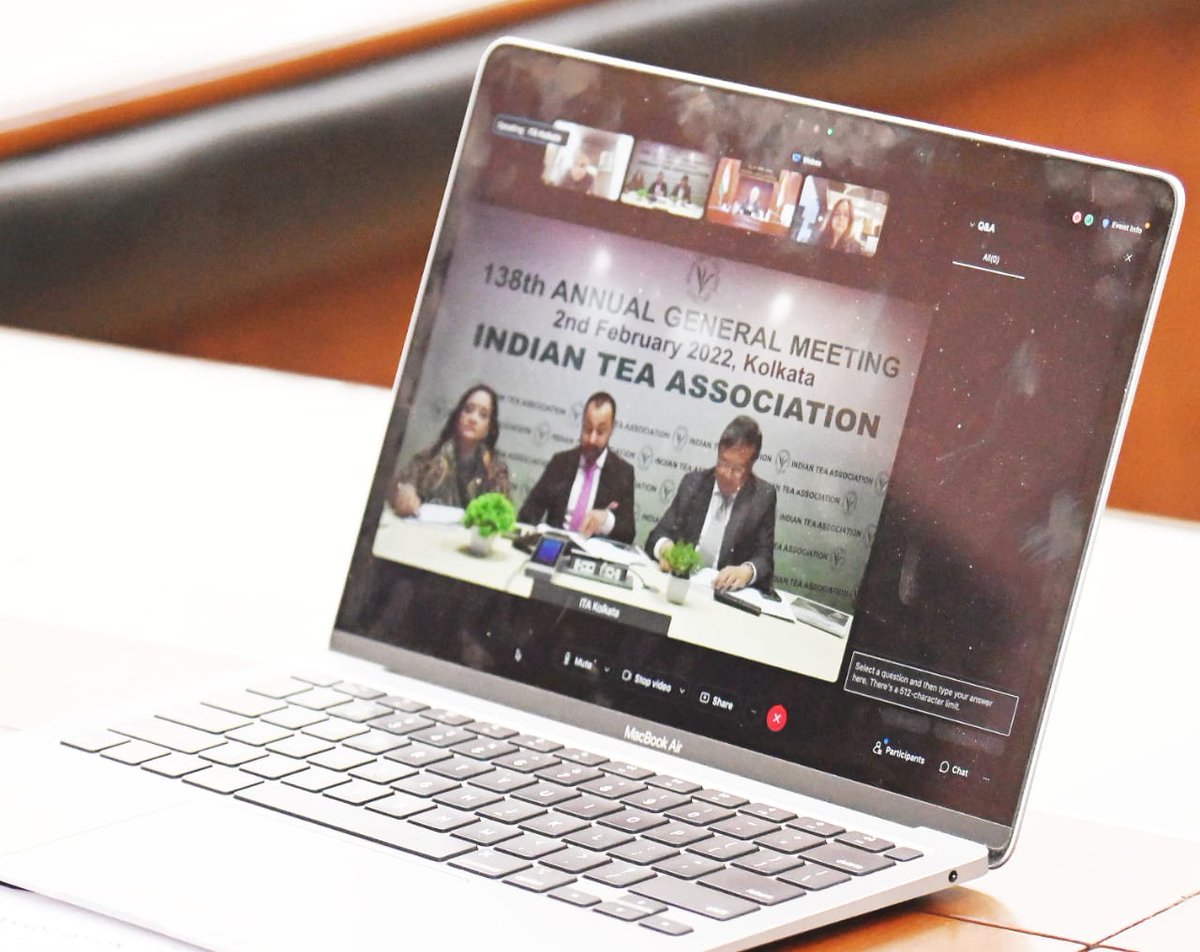 himantabiswa's tweet image. Happy to attend the virtual 138th AGM of Indian Tea Association, which has been playing a major role for development of tea industry since its inception. 

Our Govt also is working closely with ITA to strengthen the industry in the State.