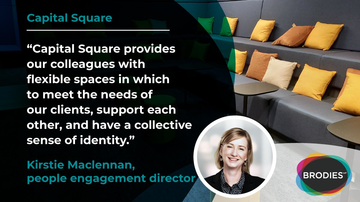 BrodiesLLP's tweet image. Our Capital Square office represents who we are as a firm and what is important to us. #CapitalSquare #EnlightenedThinking