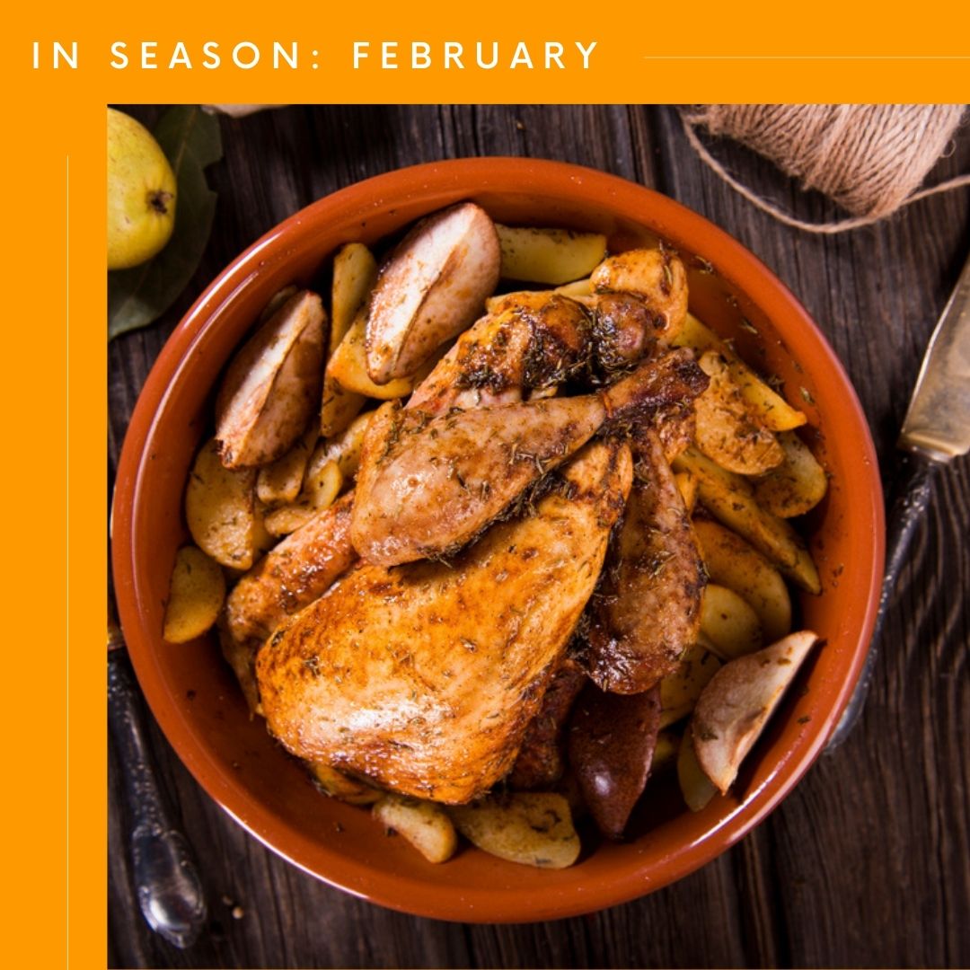 One-pot roast guinea fowl with pears, potatoes and jerusalem artichokes. If this seasonal dish tickles your pickle, sign up to our newsletter for cooking tips in tomorrow's edition
osolocal2u.com/pages/contact-…
