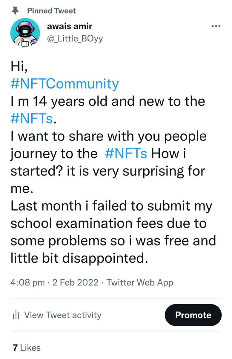 _Little_BOyy's tweet photo. #NFTCommunity retweet my little journey towards #NFTs thnks

@NFTcollector00 @ChrismNFT @HistoryInPics @opensea  @Coinbase_NFT 
#nftcollector #NFTs #NFTartist #NFTartists #digitalasset #digitalart #NFTs #Binance #opensea  #NFTSELL #NFTProject #NFTdrops #NFTProject #NFTCollection https://t.co/1I8c74dtYJ