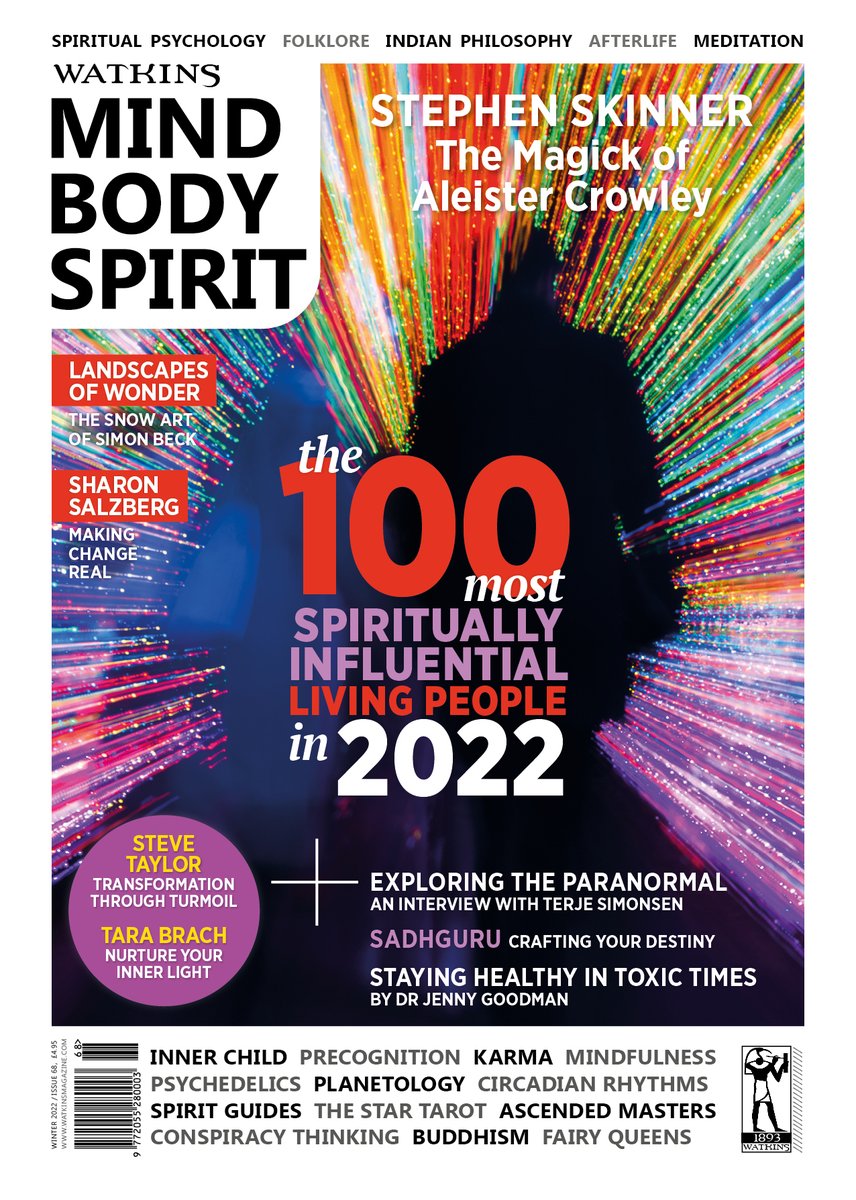 <a href="/Rubywax/">Ruby Wax OBE</a> is listed in Watkins Mind Body Spirit magazine's '100 Most Spiritually Influential Living People in the World' - watkinsmagazine.com/product/68-win…