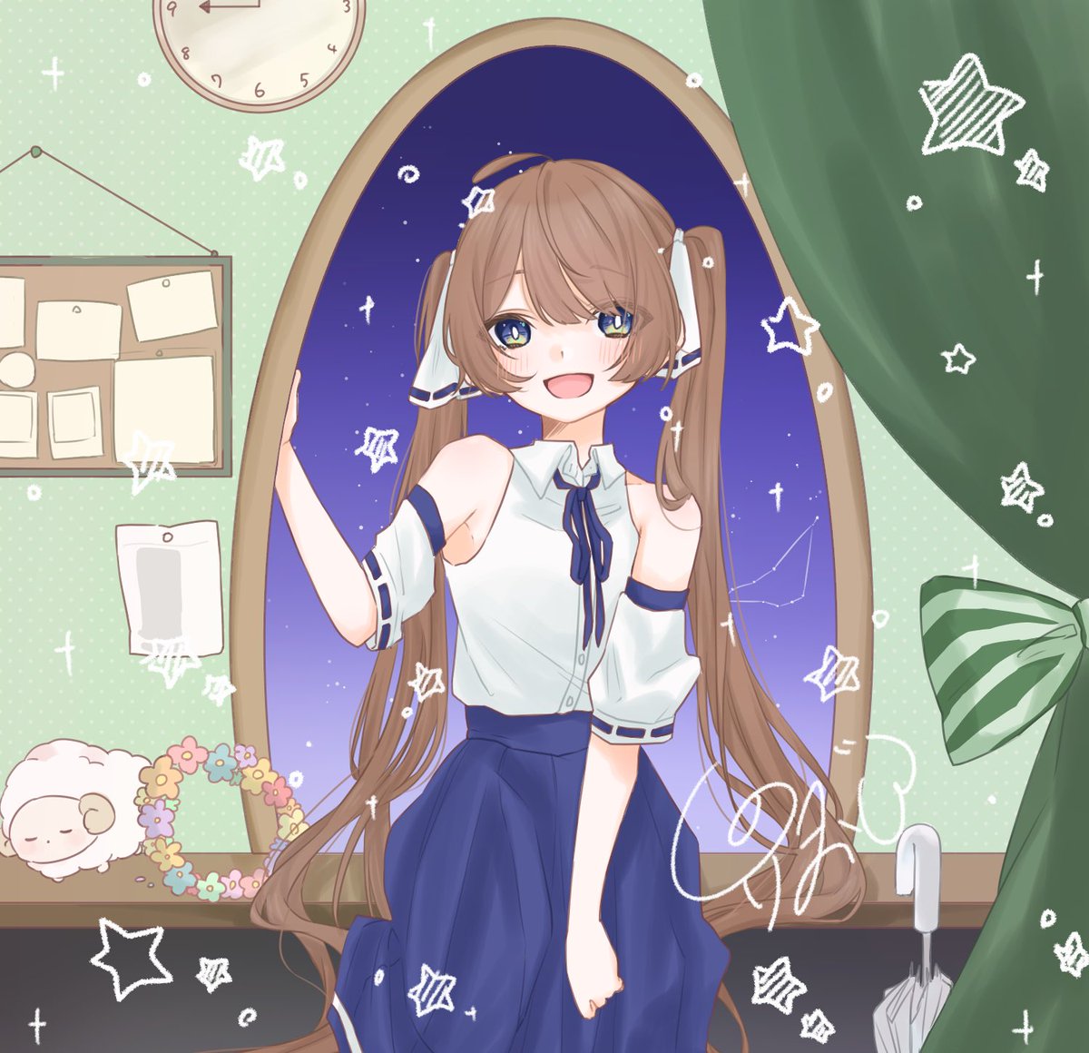 #ツインテールの日
最近のツインテ 