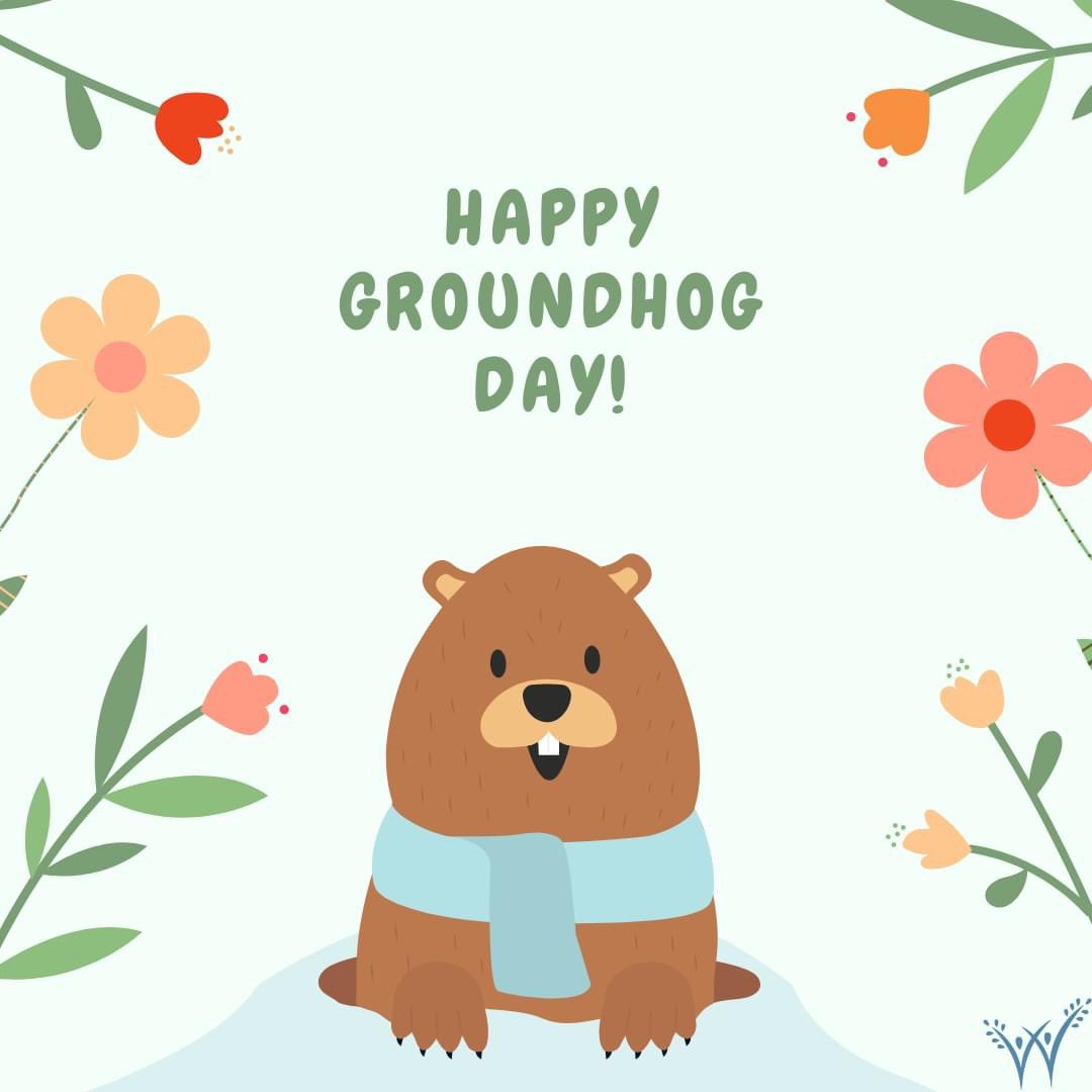 What do you think? Will he see his shadow? #WEL #GroundhogDay