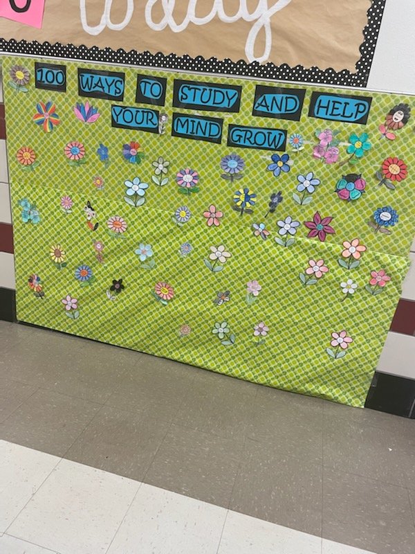 JJHS_Texas's tweet photo. Celebrating 100 days of school Ms. Burt's 6th grade AVID class shared their 100 ways to study and grow their minds. #jjhsrocks @AVID4College https://t.co/XCGwosJS8P