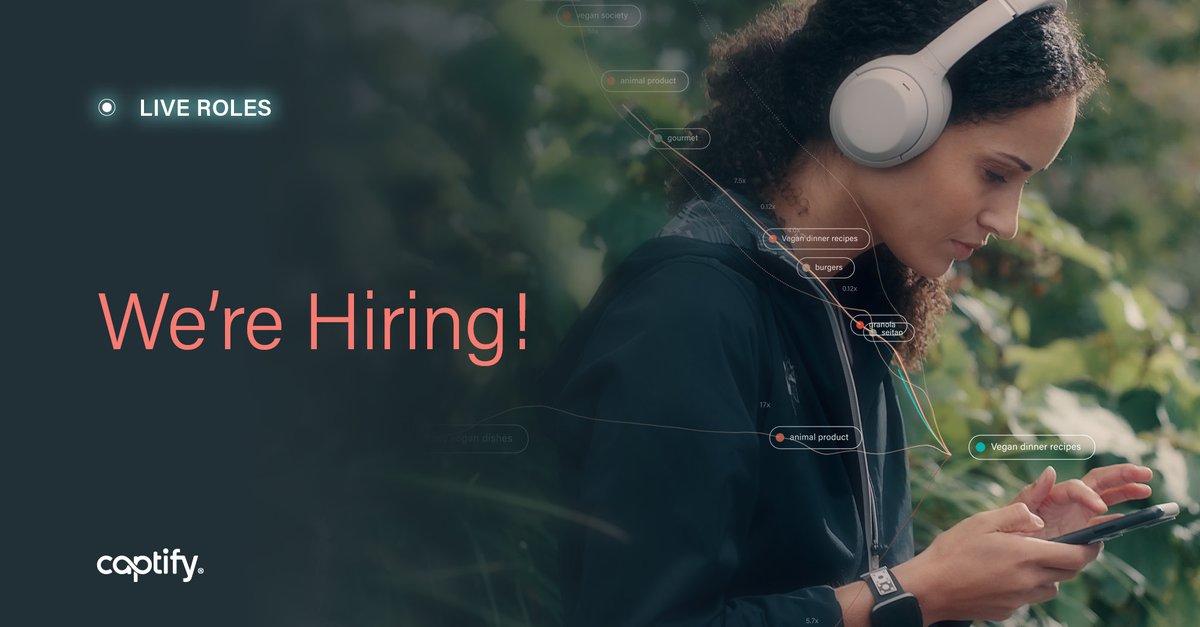 Captify's tweet photo. @Captify is excited to share some incredible global opportunities to join our Commercial team! If you’re eager to proactively seek out new revenue opportunities to bolster Captify’s growth and work with some of the world’s biggest advertisers, apply here: https://t.co/d4YsH1ooNB https://t.co/9rssFrSGVB