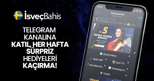 #İsveçbahis Takipcilerine Özel 50 Freebet&amp;Freespin🤩
1️⃣ Telegram ve Twitter hesaplarımızı takip et❗️
2️⃣ Tweet'i retweet'le 3 arkadaşını etiketle❗️
3️⃣ Etiketleri yorumunda kullan: #İsvecbahis #CanlıBahis #Casino

⛔️Telegram kanalına ABONE OL❗️