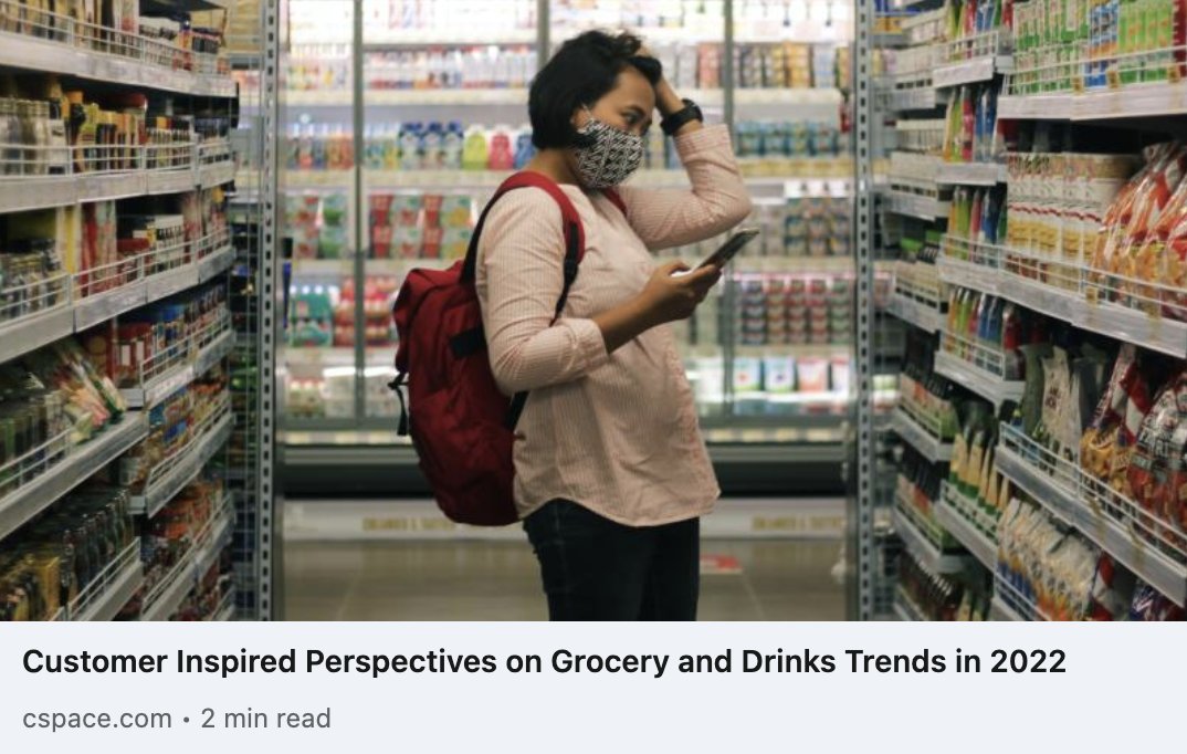 CEO Jessica DeVlieger was invited by WARC to give her perspective on 2022’s key Grocery and Drinks Industry #trends. She talks about how #brands in this category will need to adapt to new consumer expectations and business models to stay ahead. bit.ly/3rkllbg