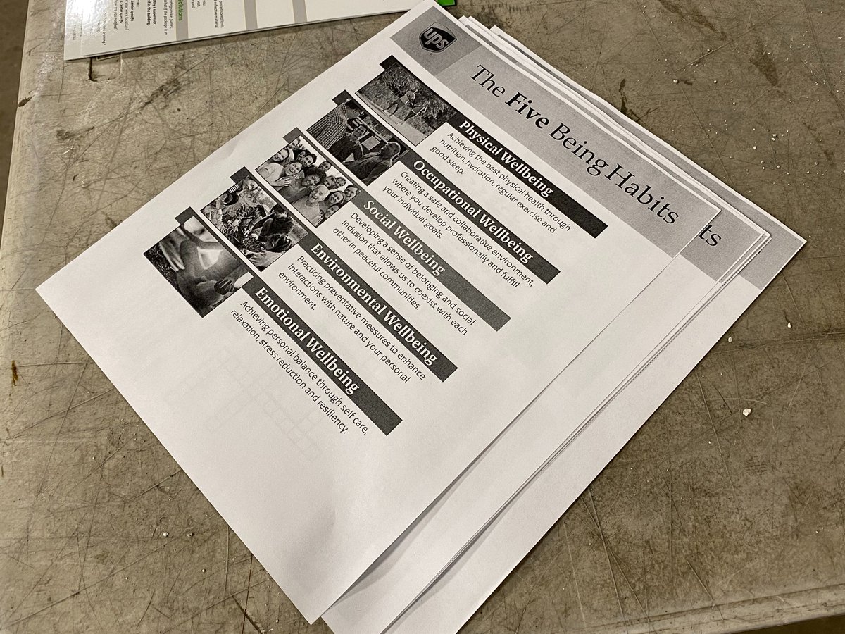 Wednesday Wellness! Remember your 5 being Habits!
Key to a Healthy life style! 

<a href="/safetyfirstNED/">Northeast District Safety</a> <a href="/worcestersafet1/">@worcestersafetypackage</a> #NEDSTARTSTRONG