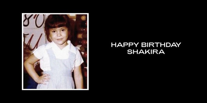  birthday shakira 