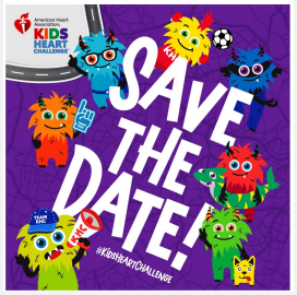Get ready! Kids Heart Challenge is happening February 28th! We’re excited to learn about heart health and emotional well-being while having FUN and SAVING LIVES. Sign up today so you don’t miss out! heart.org/kidsheartchall…

#mustangpride #jumpropeforheart