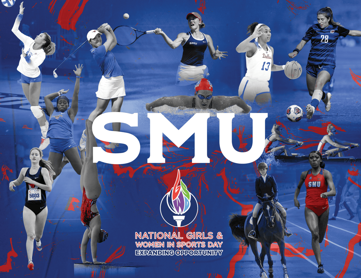 Today, we celebrate National Girls and Women in Sports Day. SMU is grateful for all of our current and former female athletes and coaches and the impact they have had in their sport and in their community.

#NGWSD #PonyUp