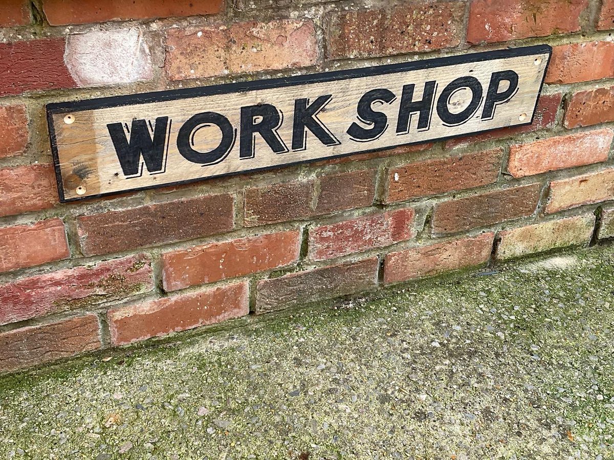 Handmade using reclaimed wood freehand