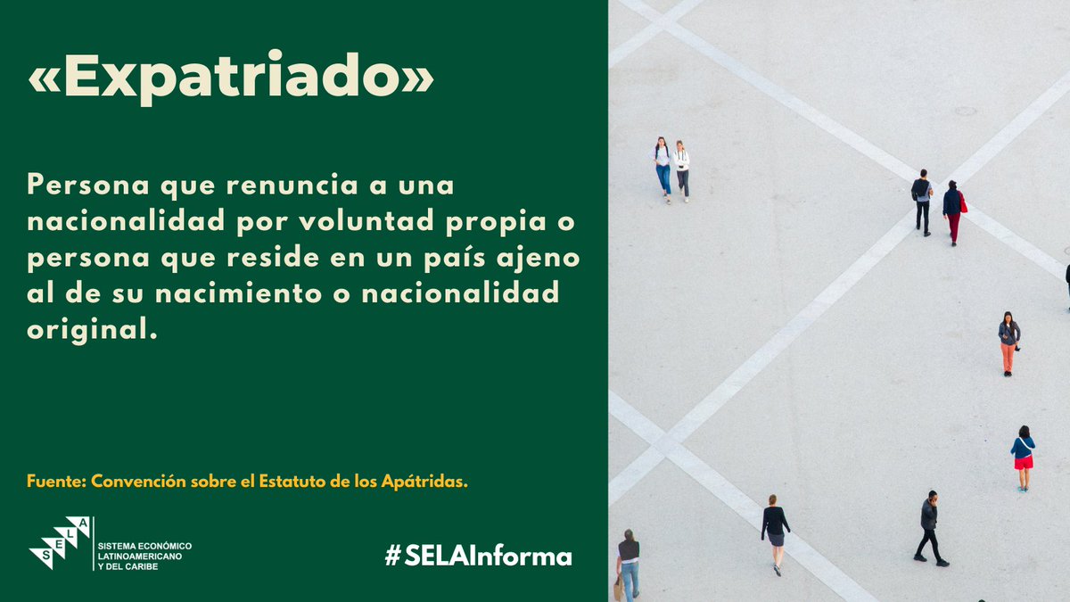MigracionInfo's tweet photo. #SELAInforma La pertenencia hacia un país en específico va más allá de los términos de nacionalidad y ciudadanía; las siguientes son 3 definiciones que han adquirido mayor relevancia dentro de las #Migraciones modernas:

#Apátrida #Repatriación #Repatriado https://t.co/BklSawdr1h