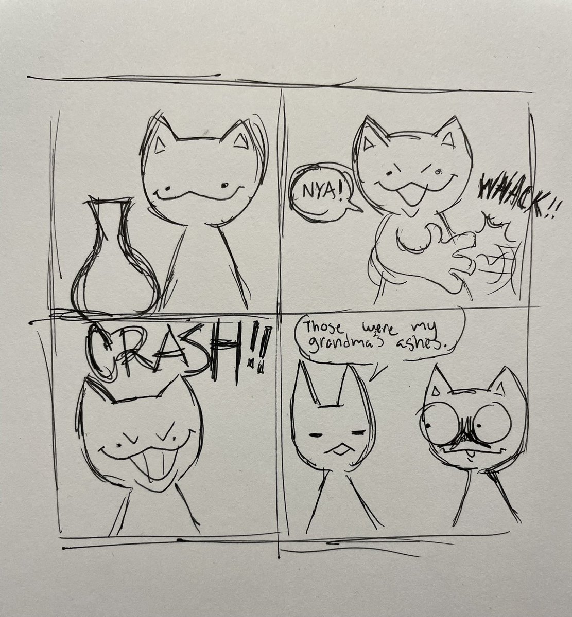 AbsurdFelines's tweet image. Absurd Felines - Vase