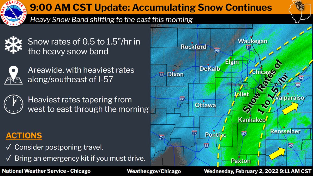carol_stream's tweet photo. 🚨 3am a small crew deployed as snow began collecting on roads, by 4:45 the rest of the team came in for full plowing operations.
Our tools forecast snow stopping by 4 pm, but resuming around 1 am Thursday with additional accumulation of 1in.
#SnowBusters #WeatherCommandCS https://t.co/e2N3nwzFRM
