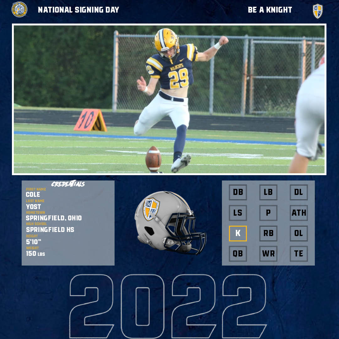 Welcome to the KnightShow,
<a href="/coleyost1/">coleyost</a>!

Specialist from Springfield, OH

#BeAKnight #BuiltDifferent #KnightShow22