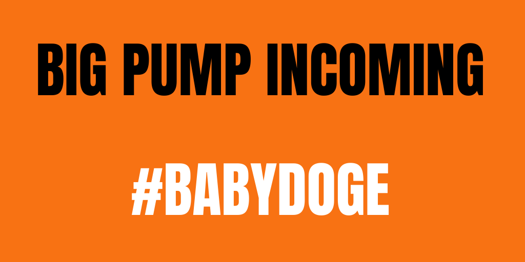 EthGemsAlert's tweet photo. #BabyDoge #BabyDogeArmyBR #BSC #BTC #BabyDogeArmy #BabyDogeCoin 

@babydoge @_BabydogeArmy  $ 0,00005 
RT if you belive https://t.co/1YqXTh50Rt