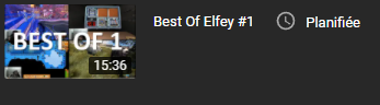 Bon j'ai réalisé un best of de tous les clips que j'avais à l'époque que je streamais (genre ya 2 ans). J'ai pris 1 mois entier à le monter alors j'espère qu'il va vous plaire (ps : il sort demain)