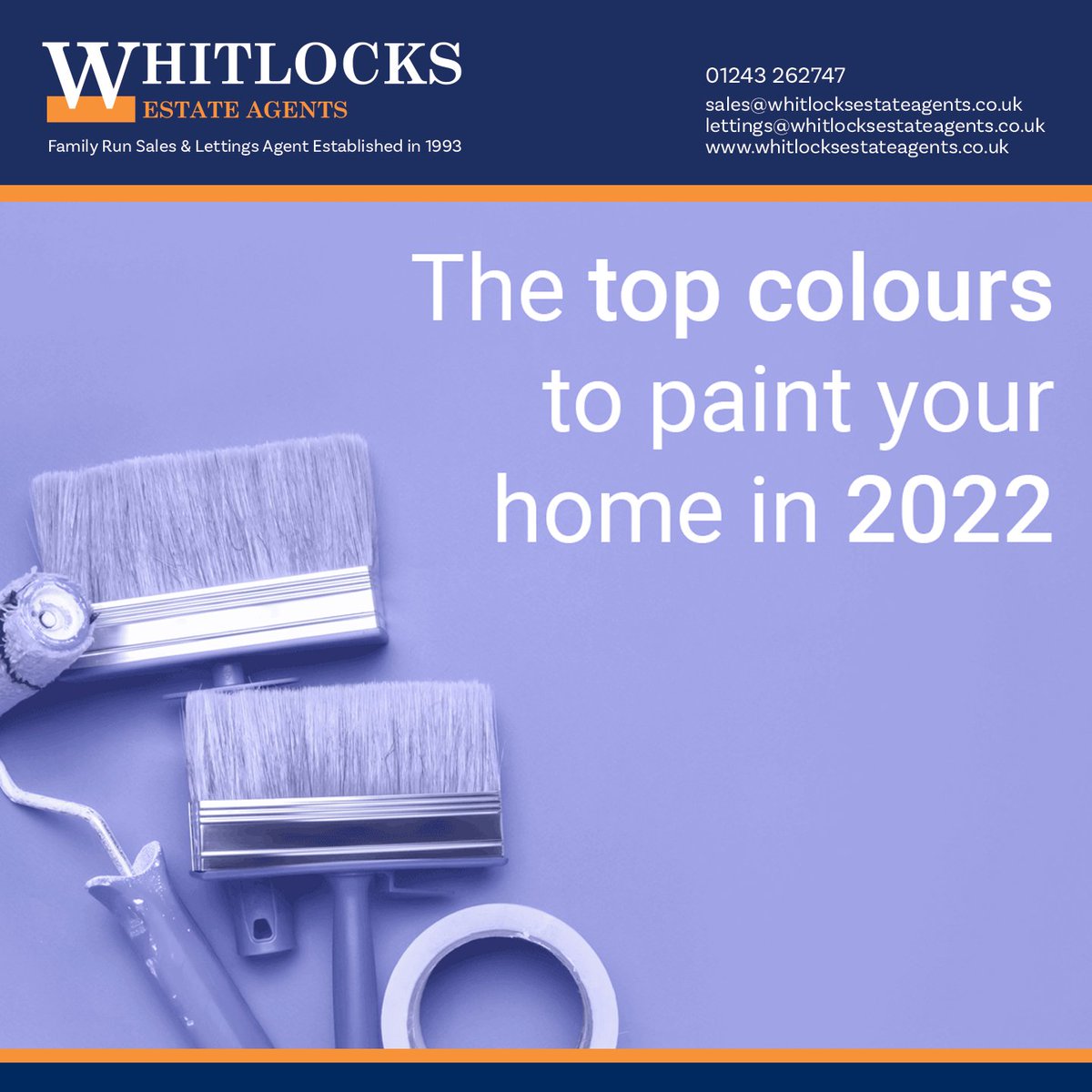 Lockdowns have made homeowners more aware of the interior of their home.

Colours can play a massive part in the feeling of a room!

Find out what colour you should paint your home this January: ow.ly/BVsI50HunAv