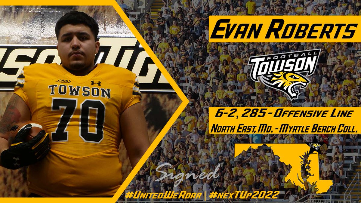 Towson Football tweet media