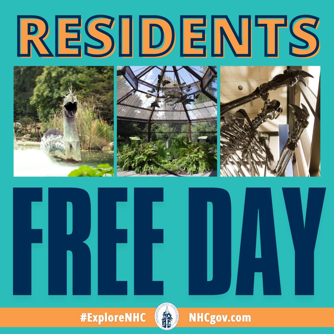 NewHanoverCo's tweet photo. Sunday, February 6 is NHC Residents Free Day! #ExploreNHC at the @nhcarb (free every day), @airliegardens, or the @capefearmuseum - free to all New Hanover County residents, students, and employees! https://t.co/c2eoDXISl9