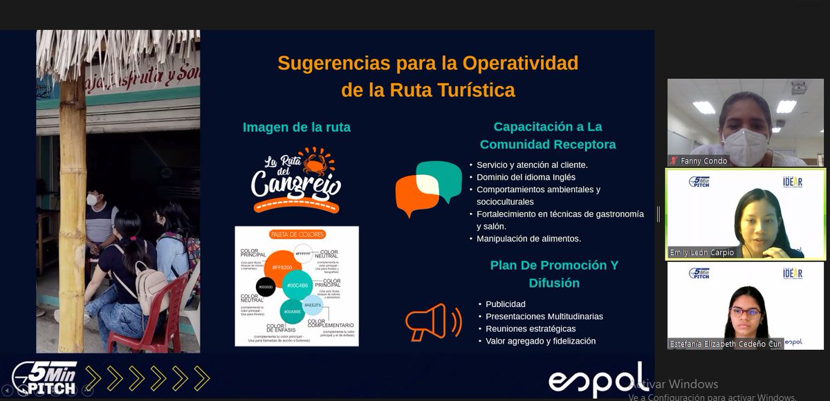 FCSHEspol's tweet photo. Trabajamos por el desarrollo turístico de #Guayaquil. 
Hoy presentamos ante @GyeTurismo y @TurismoEc tres proyectos elaborados por nuestros estudiantes próximos a graduarse:

*Propuesta de la ruta del #cangrejo para el cantón Guayaquil. https://t.co/7fgITYrh4L