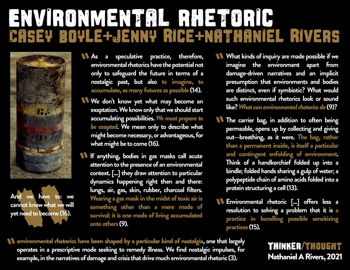ThinkerThought1's tweet photo. New Infographic! And it's a sneak peak this time. @caseyboyle, @jennyrice and @sophist_monster wrote a chapter on "Environmental Rhetoric" for the next volume of the Cambridge History of Rhetoric. 

Accessible pdf here: https://t.co/hAyiB9mkCy https://t.co/3pHwgQoJnu