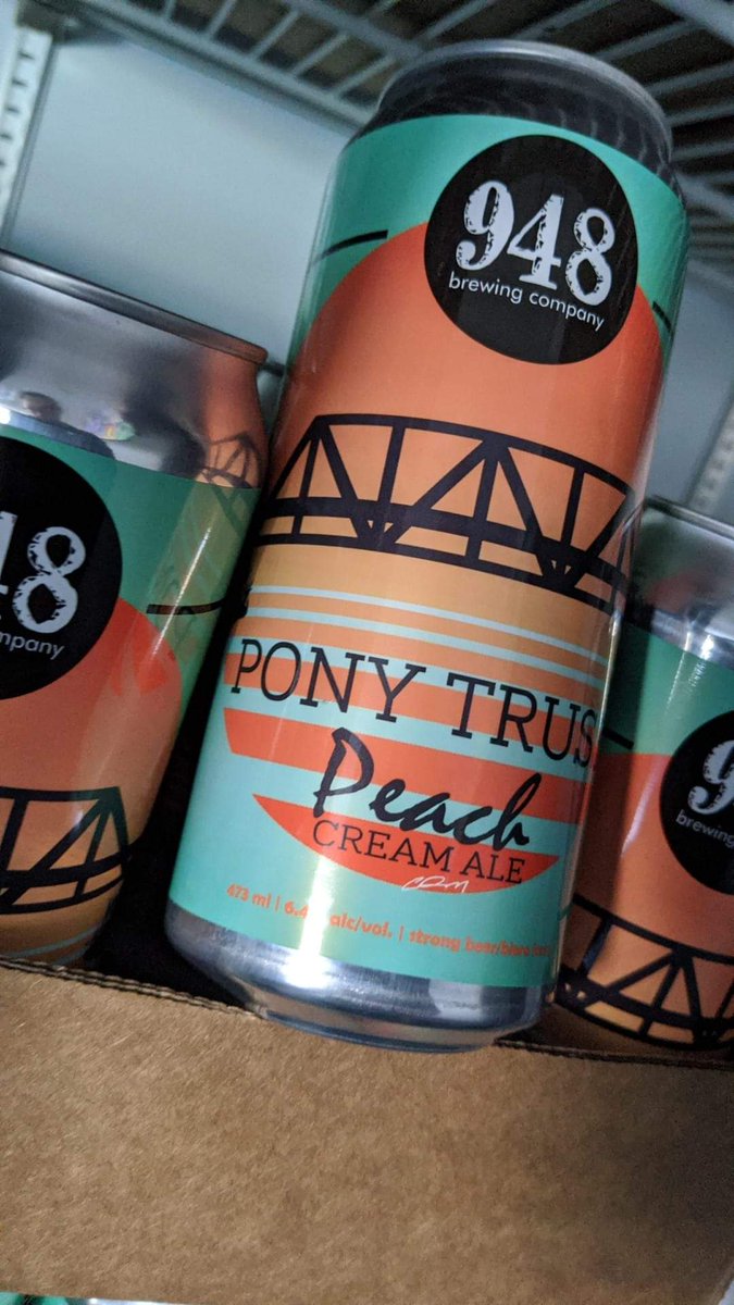 Things are peachy at the brewery... Oh and the Poney Truss Peach Cream Ale is back!!