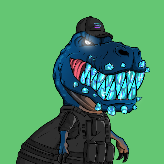 Got 2 Mutant Dino zombies. Looks rare :)  Free mint for holding a Sockpass. Thanks <a href="/SocksOnSolana/">SolSocks</a>