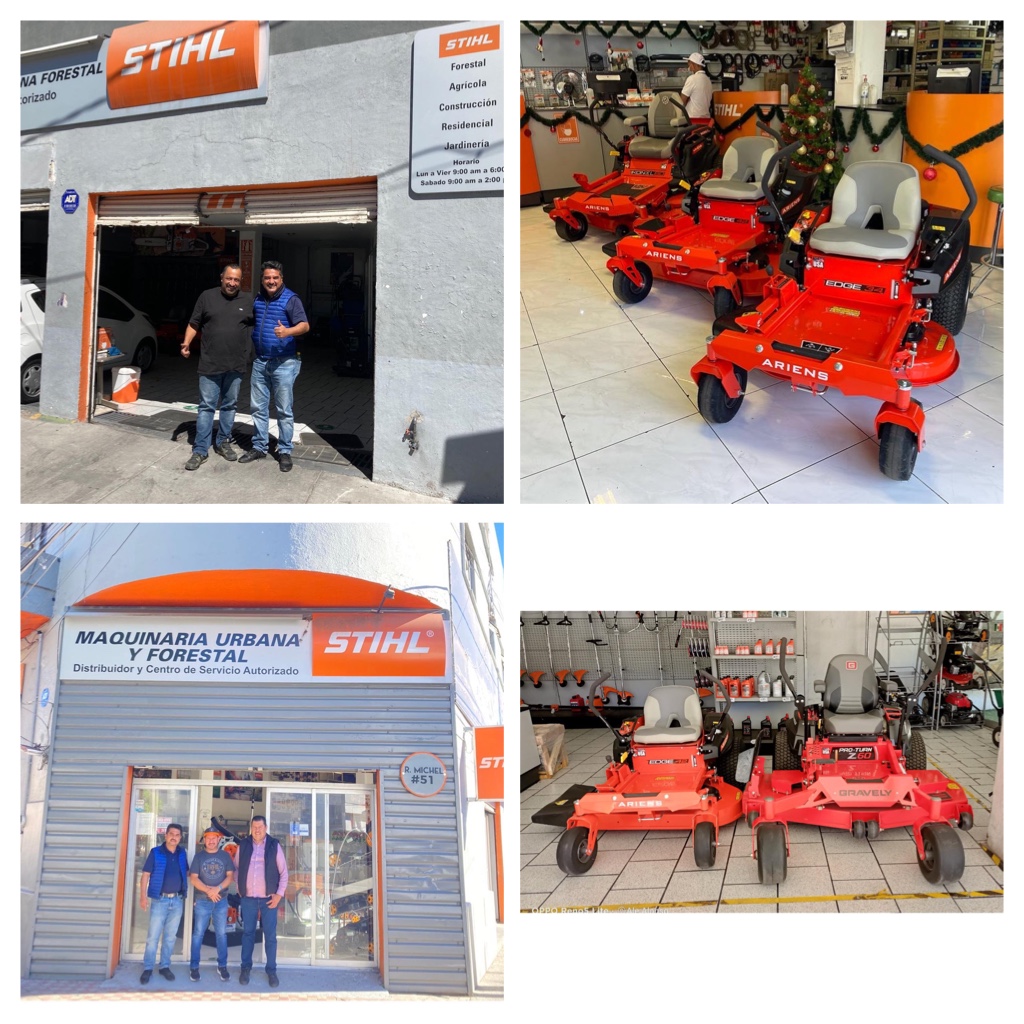 segaexport's tweet photo. Hay @ariens y @Gravelymowers tractores giro cero disponibles en Guadalajara 💪 Gracias @maquinariaurbanayforestal, @mecanicaverde y @casmad por sus esfuerzos! #gravely #gravelymowers #ariens #ariensmowers #tractorgirocero #girocero #cortacesped #jardinería #podadoras https://t.co/rA2PCcDOfZ