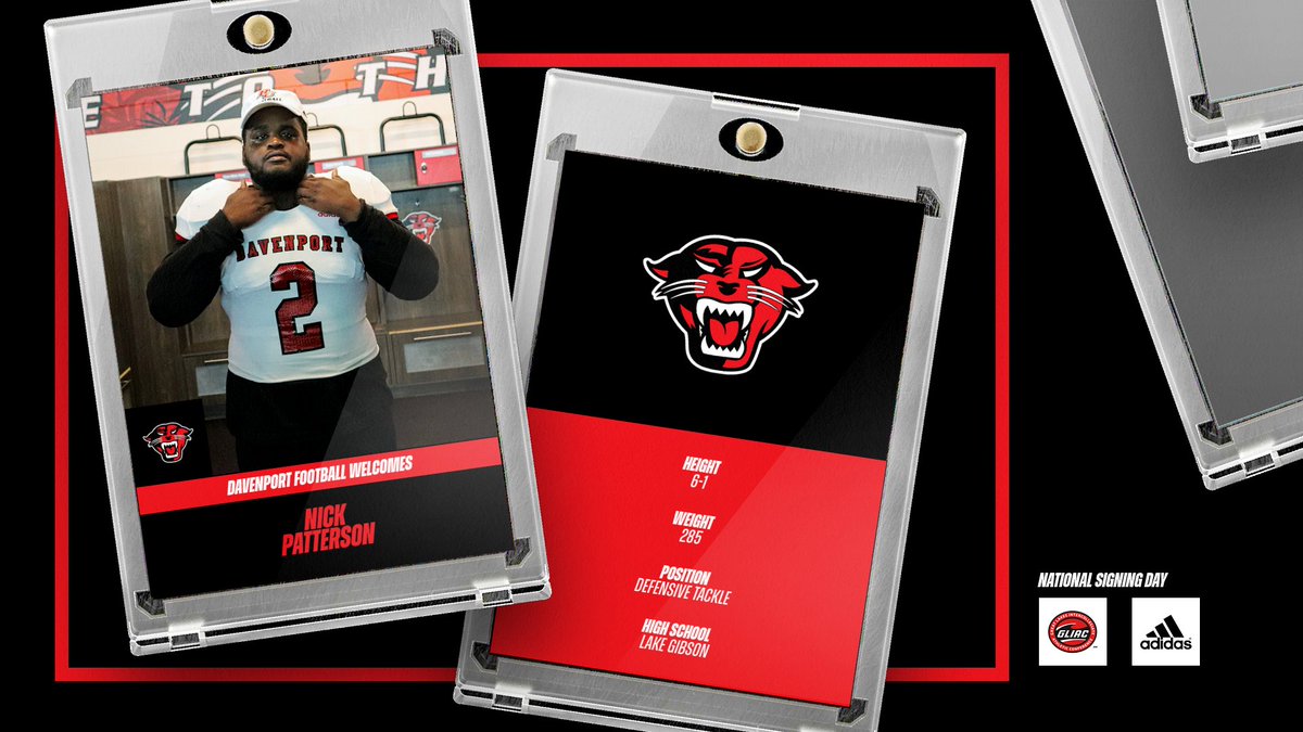 Football Signing

Congratulations to Nick Patterson on his commitment to play football at Davenport University! Patterson comes to Grand Rapids from Lake Gibson High School in Lakeland, Florida.

#DUWork #NSD22