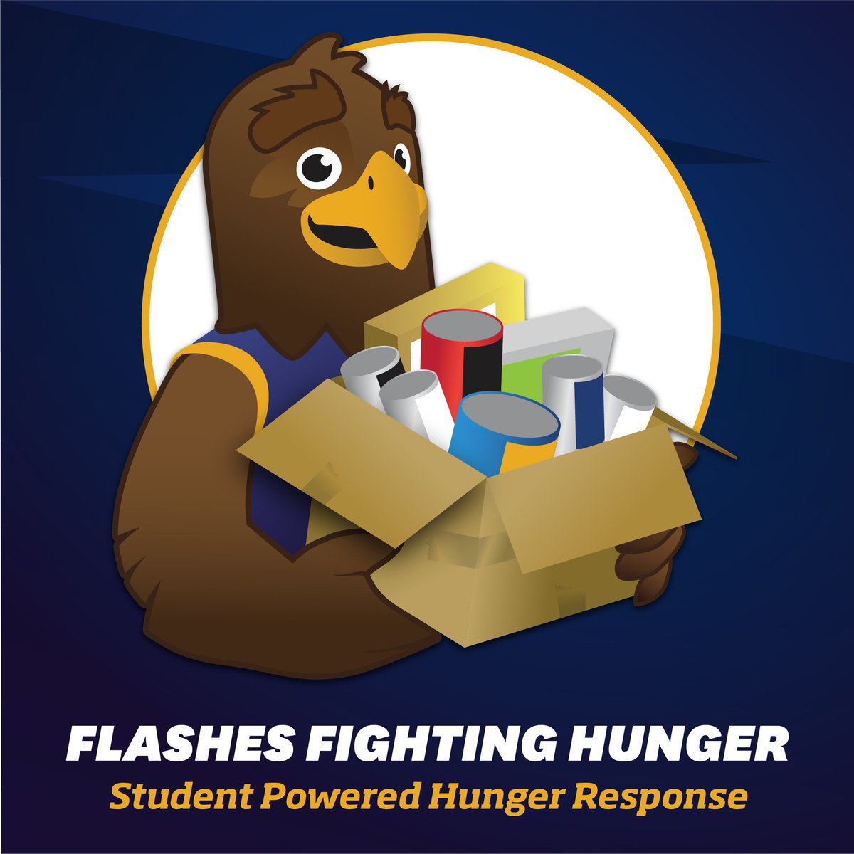 Flashes Fight Hunger at Kent State tweet media