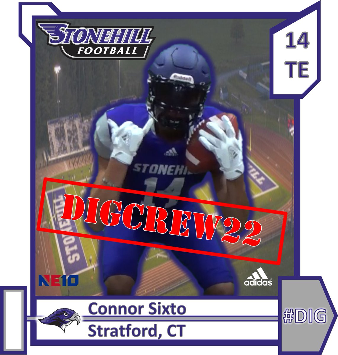 thecoachgomes's tweet photo. @StonehillFB @ConnorSixto Hybrids getting a DAWG!! @ConnorSixto Time to go to work!! https://t.co/f8KQum4lTl