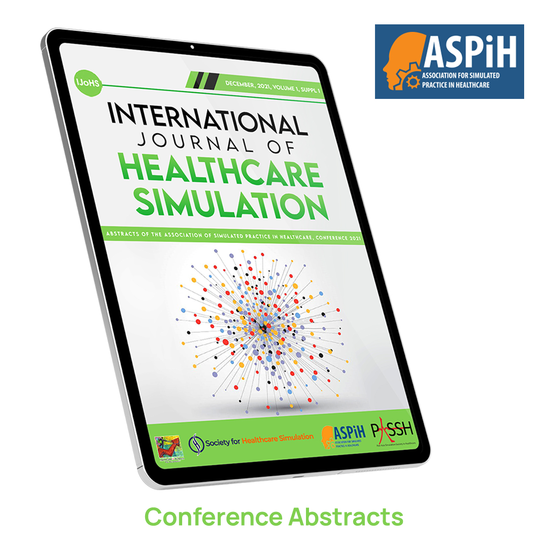 Combining experience, expertise and influence to make  healthcare systems safer for staff and patients. 
Abstracts from 2021 <a href="/ASPiHUK/">ASPiH</a> conference in this issue of #IJoHSim
ow.ly/u7B750HKH49
<a href="/DebraNestel/">Debra Nestel</a> 
#research #healthcaresimulation #IJoHS