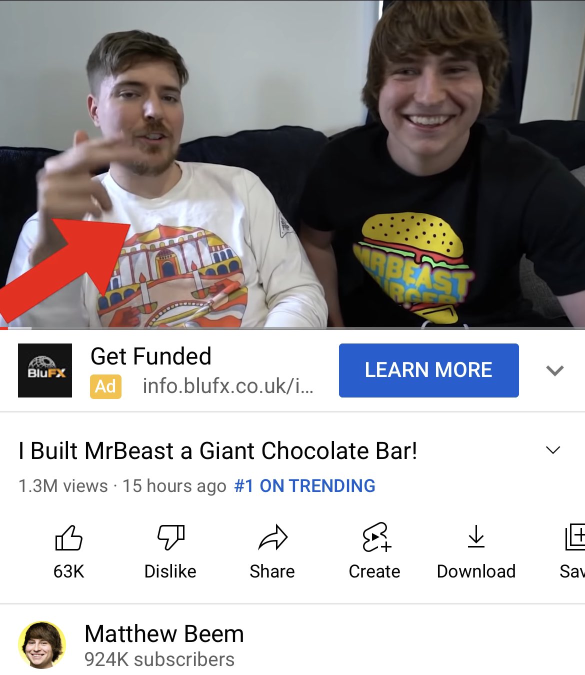 I Built MrBeast a Giant Chocolate Bar! 