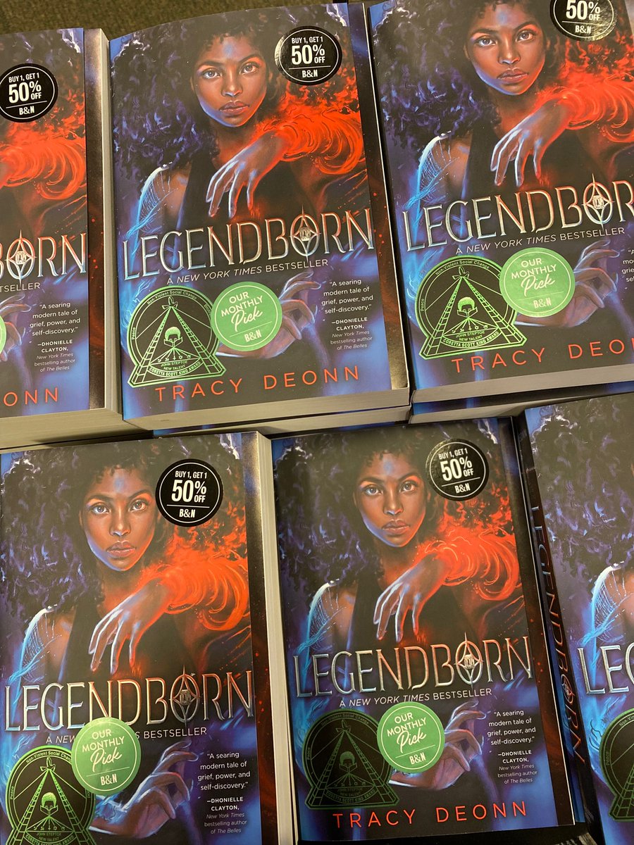 I spy @BNBuzz February pick #Legendborn by @tracydeonn at @BNAthens