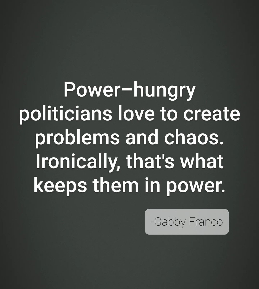 GabbyFrancoTS4's tweet photo. The challenges we endure today are not coincidental. They are strategically created.
#SomePoliticiansDoNoCare https://t.co/h2QKIisawg