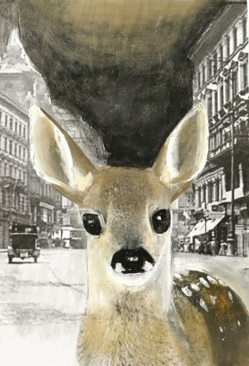 A WT member's stunning illustrations have been published in new book, 'The Original Bambi' wt.social/post/6dm2gkv54…
