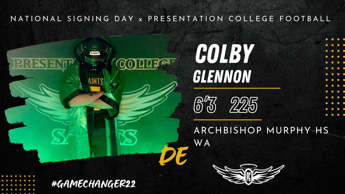 This #WarDaddy out of Washington is going to make a living chasing down QB's... 

Colby, Welcome to the #SA1NTARMY! #GameChanger22