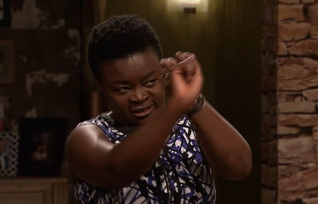 Jabu_Macdonald's tweet photo. Mazet disturbing this dinner #GomoraMzanzi #gomoramzansi #Gomora https://t.co/b9QH8fSC1h
