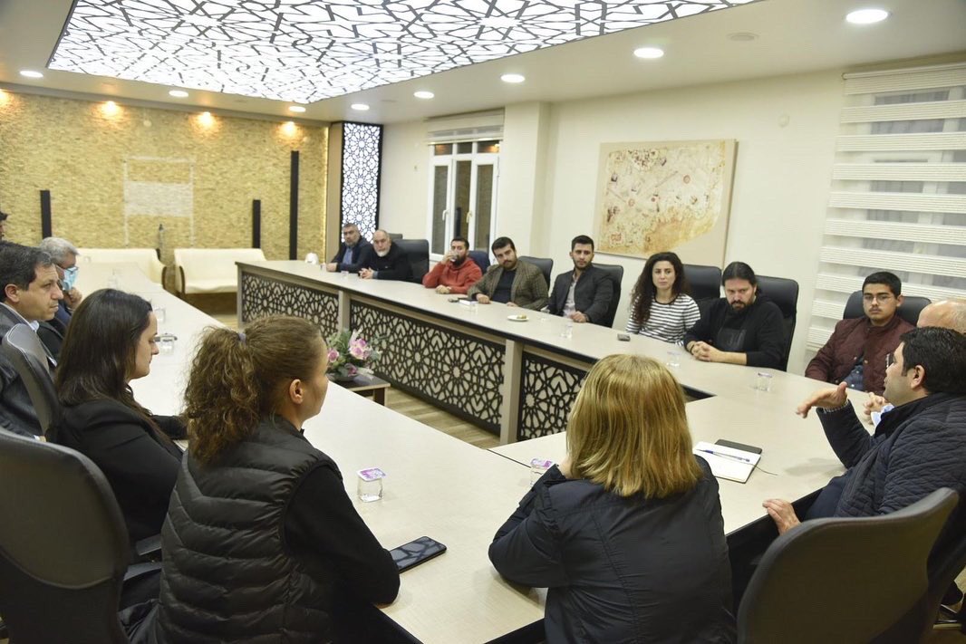 Yürütme Kurulu ve Meclis Başkanlarımızın katılımı ile Başkanımız Sn. Muhammed İslam Bünül Başkanlığında Şubat ayının ilk toplantısını gerçekleştirdik.

#ŞehirBizimGelecekBizim