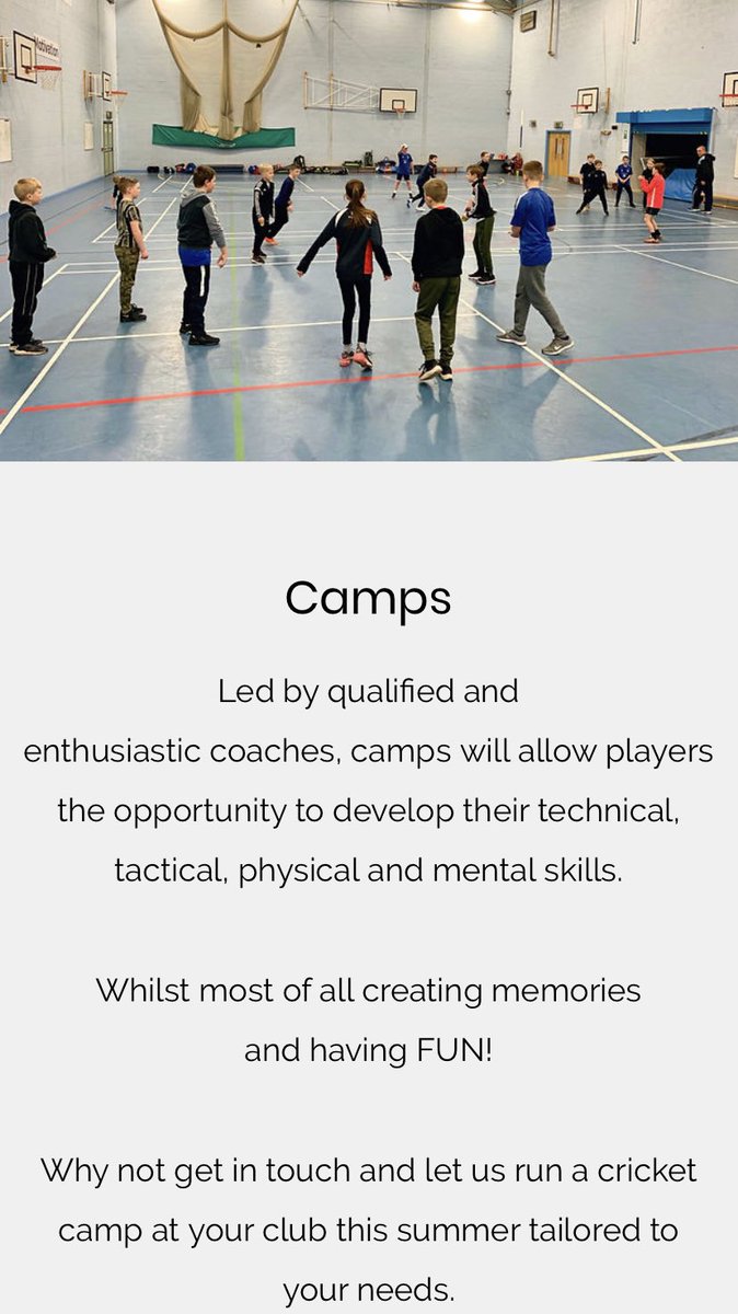 AntonyCoaching's tweet image. Creating memories and most importantly having FUN!

Why not get in touch and let us run a cricket camp at your club this summer, tailored to your needs. 
#thefunneverstops #learnandenjoy