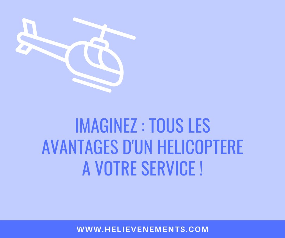 🚁 Imaginez tous les avantages d'un #hélicoptère à votre service !
ㅤㅤ
💡 Tout part de cette idée : un hélicoptère peut rendre de multiples services aux entreprises et aux industries notamment...

👉 facebook.com/lauguiconcept/…