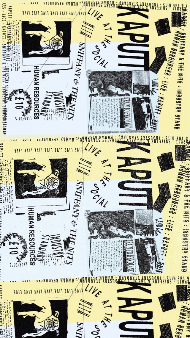 Oi - London Tonight W <a href="/SniffanyATN/">Sniffany & The Nits 🦨💨</a>, Human Recources, <a href="/licebristol/">LICE</a> at The Social Orr summit.