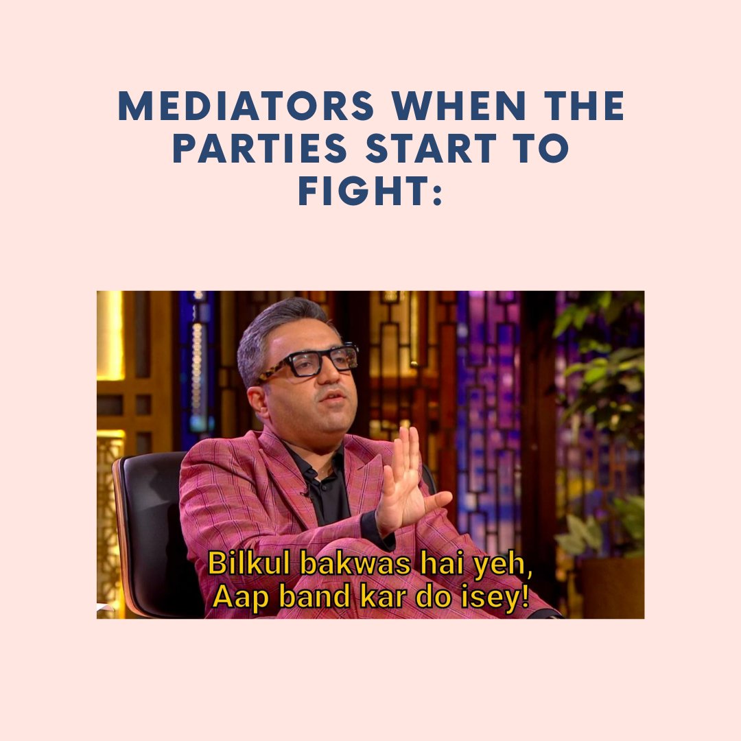 ADRC_NLUJ's tweet photo. Presenting the greatest collection of funny clichés witnessed in ADR rounds.

Have you ever come across these before? What other clichés have you heard? Let us know in the comments and stay tuned for more on NLUJ DMC 3.0!

#meme #memes #funny
#adr #adrcompetition #lawschool https://t.co/M7vaowbWnt