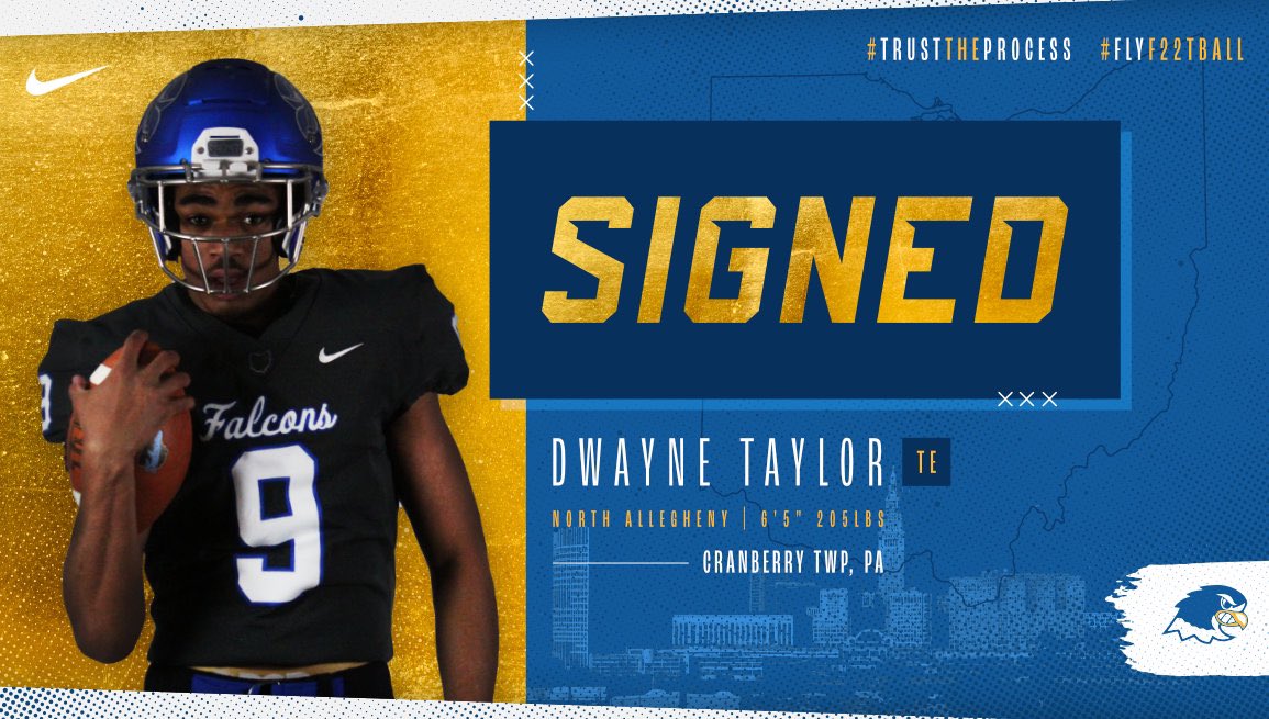 Welcome to the Falcon Family, <a href="/dwayne_lll/">Dwayne Keith Taylor  lll</a>!

🎥: hudl.com/profile/115428…

#FlyAbove #TrustTheProcess💯