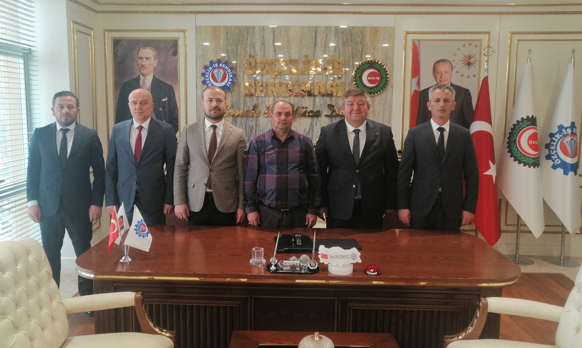 Karabük Şube Başkanımız Kenan Yılmaz kardeşimi ve şube yönetimini Genel merkezimizde ağırladık. Karabük emekçisine hizmet noktasında istişarelerde bulunduğumuz Şube Başkanımıza ve ekibine nazik ziyaretleri için teşekkür ederim.