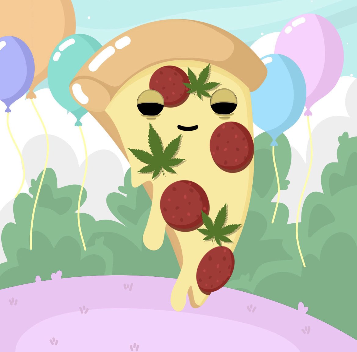 PizzaYoloNFT's tweet photo. Imagine you mint a CBD Pizza, what would be your reaction? 🍁👀

#InMozzaWeCrust 🍕 https://t.co/h9eD88o4KZ